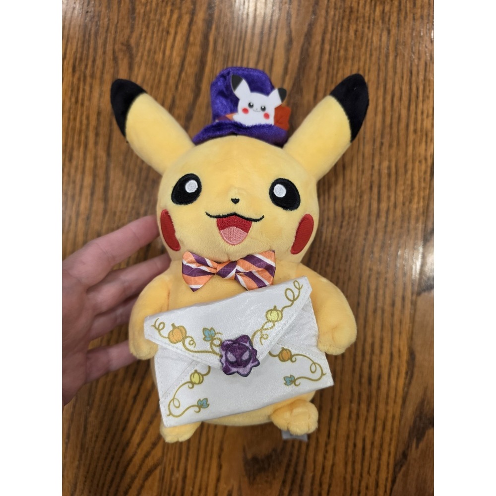 Pokémon Center Pikachu Pokémon Pumpkin Celebration Poké Plush Doll Halloween